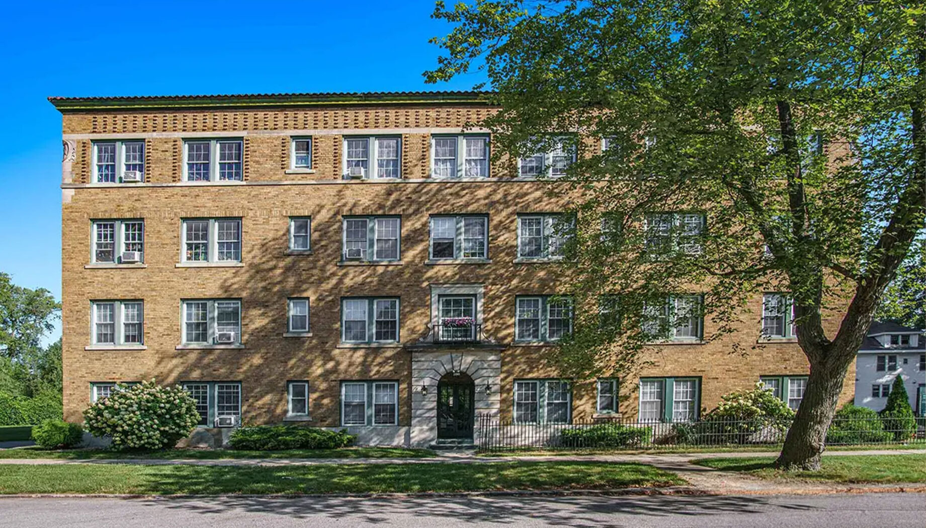 Exterior view of the residential complex