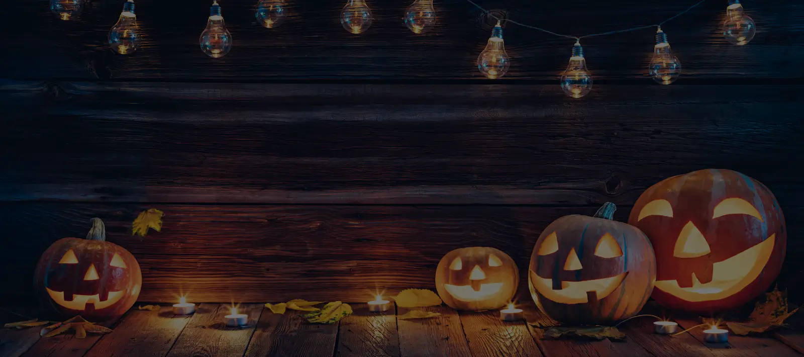 Smiling pumpkins